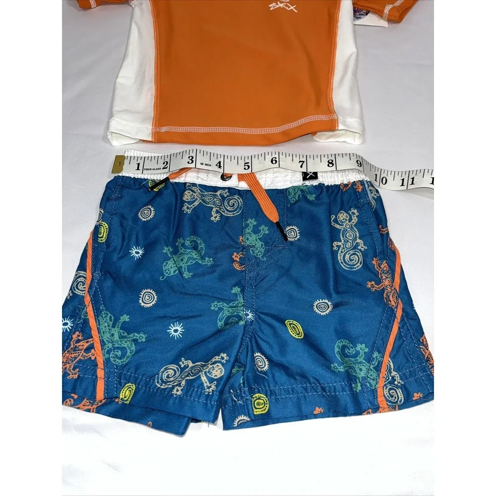Skechers Surf SKX Boys 12 Month Rash Guard 2‎ Piece Swimsuit